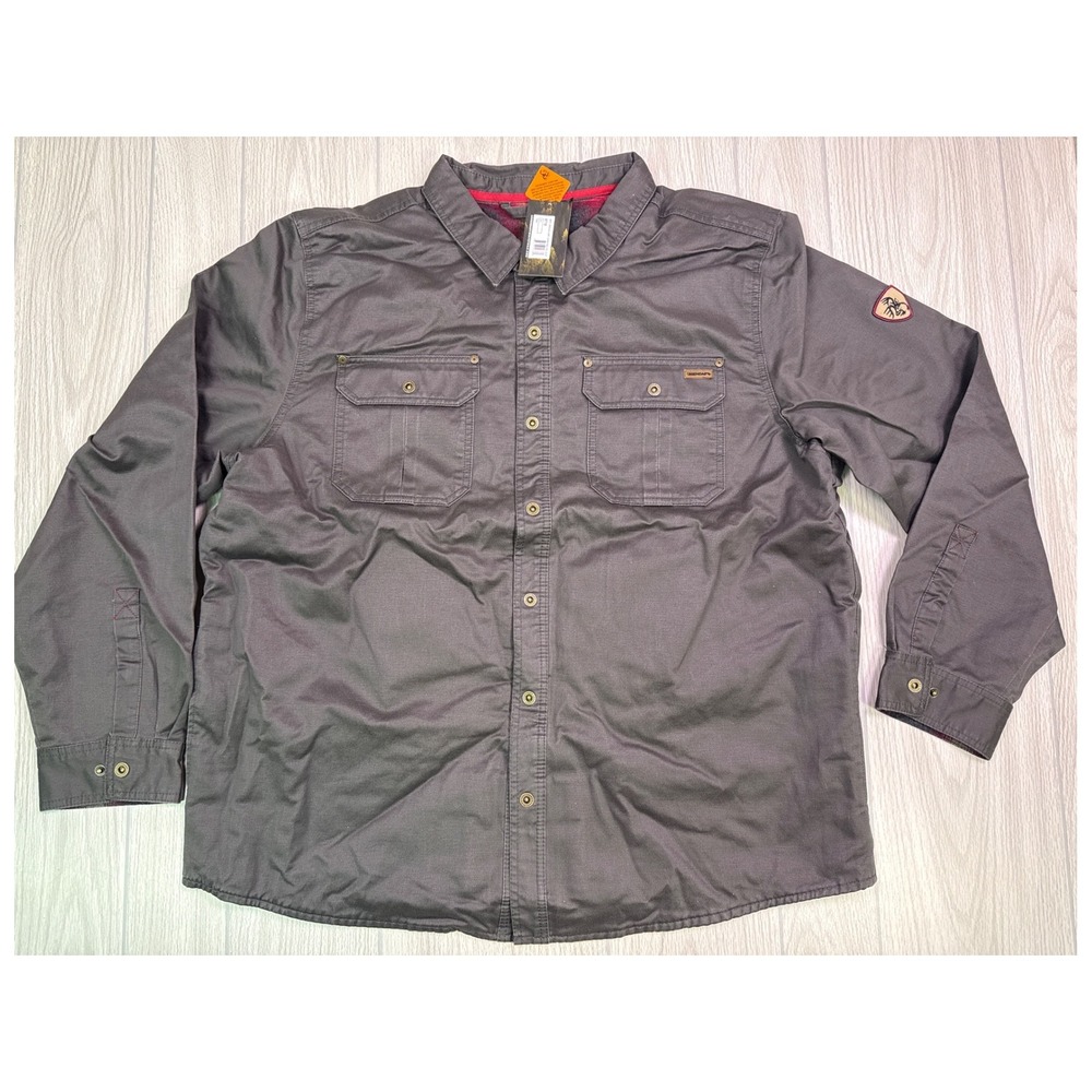 Legendary Whitetails Mens Concealed Carry Journeyman Shirt Jacket 2XL New W/Tags